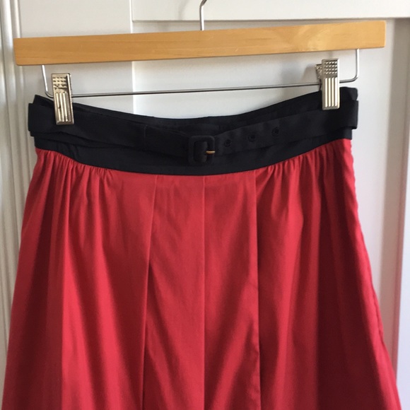 PRADA red and black skirt - Picture 2 of 6